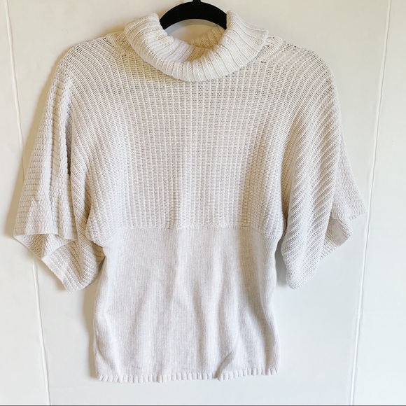 BCBG short sleeve cowl neck sweater - Picture 5 of 6